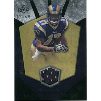 2008 Upper Deck Icons Rookie Brilliance Jersey Silver #RB1 Donnie Avery /199