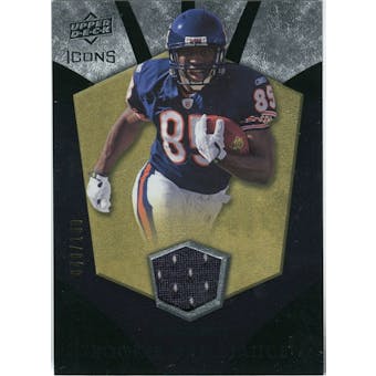2008 Upper Deck Icons Rookie Brilliance Jersey Silver #RB9 Earl Bennett /199