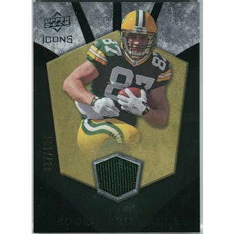 2008 Upper Deck Icons Rookie Brilliance Jersey Silver #RB21 Jordy Nelson /199