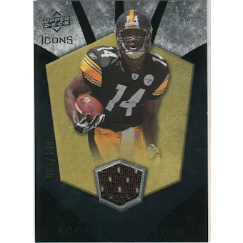 2008 Upper Deck Icons Rookie Brilliance Jersey Silver #RB24 Limas Sweed /199