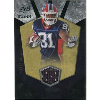 2008 Upper Deck Icons Rookie Brilliance Jersey Silver #RB27 James Hardy /199