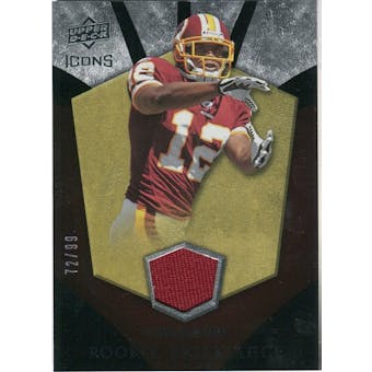 2008 Upper Deck Icons Rookie Brilliance Jersey Gold #RB25 Malcolm Kelly /99