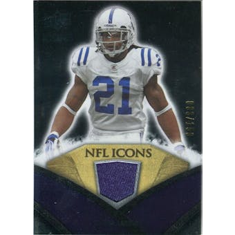 2008 Upper Deck Icons NFL Icons Jersey Silver #NFL6 Bob Sanders /150