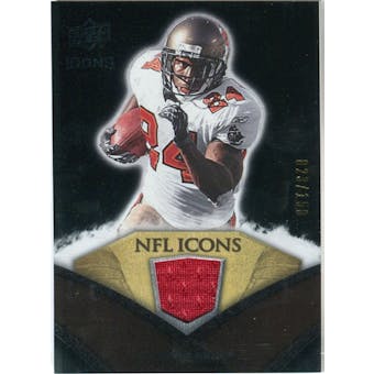 2008 Upper Deck Icons NFL Icons Jersey Silver #NFL11 Cadillac Williams /150