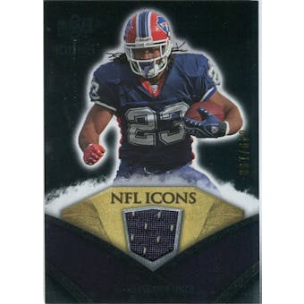 2008 Upper Deck Icons NFL Icons Jersey Silver #NFL34 Marshawn Lynch /150