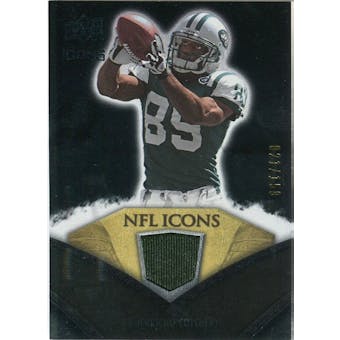 2008 Upper Deck Icons NFL Icons Jersey Silver #NFL43 Jerricho Cotchery /150