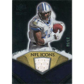 2008 Upper Deck Icons NFL Icons Jersey Gold #NFL20 Roy Williams WR /50