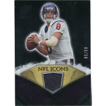 2008 Upper Deck Icons NFL Icons Jersey Gold #NFL36 Matt Schaub /50