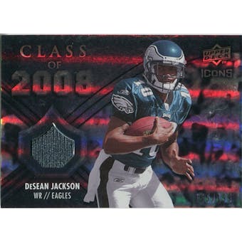 2008 Upper Deck Icons Class of 2008 Jersey Silver #CO2 DeSean Jackson /199