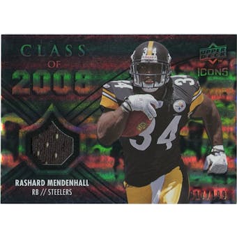 2008 Upper Deck Icons Class of 2008 Jersey Silver #CO12 Rashard Mendenhall /199