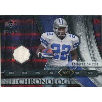 2008 Upper Deck Icons NFL Chronology Jersey Silver #CHR28 Emmitt Smith /150