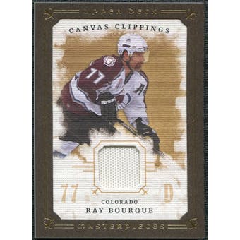 2008/09 Upper Deck UD Masterpieces Canvas Clippings Brown #CCRB1 Ray Bourque