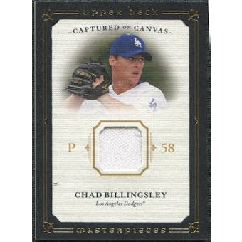 2008 Upper Deck UD Masterpieces Captured on Canvas #CB Chad Billingsley