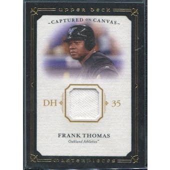 2008 Upper Deck UD Masterpieces Captured on Canvas #FT Frank Thomas