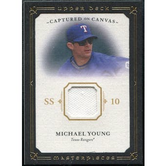 2008 Upper Deck UD Masterpieces Captured on Canvas #MY Michael Young
