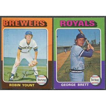 1975 Topps Baseball Complete Set (EX)