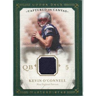 2008 Upper Deck UD Masterpieces Captured on Canvas Jerseys #CC20 Kevin O'Connell