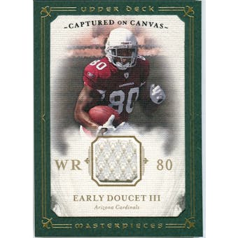 2008 Upper Deck UD Masterpieces Captured on Canvas Jerseys #CC23 Early Doucet