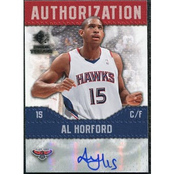 2008/09 Upper Deck SP Rookie Threads Authorization #AUAH Al Horford Autograph