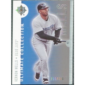 2008 Upper Deck Ultimate Collection #75 Vernon Wells /350