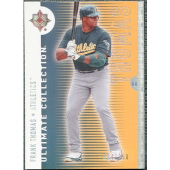 2008 Upper Deck Ultimate Collection #96 Frank Thomas /350