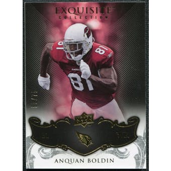 2008 Upper Deck Exquisite Collection #3 Anquan Boldin /75