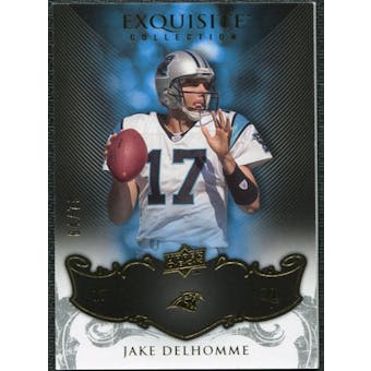 2008 Upper Deck Exquisite Collection #14 Jake Delhomme /75