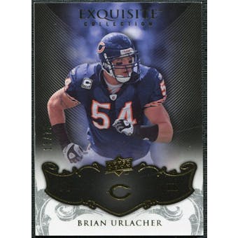 2008 Upper Deck Exquisite Collection #17 Brian Urlacher /75