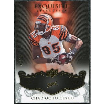 2008 Upper Deck Exquisite Collection #21 Chad Johnson /75