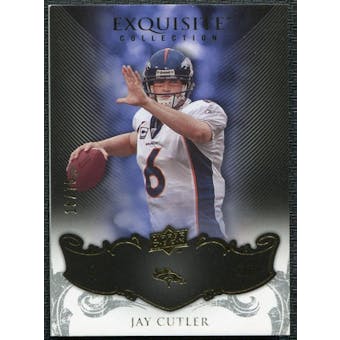 2008 Upper Deck Exquisite Collection #31 Jay Cutler /75
