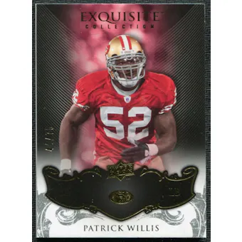 2008 Upper Deck Exquisite Collection #84 Patrick Willis /75