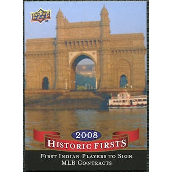 2009 Upper Deck Historic Firsts #HF6 First Indian Players Signed