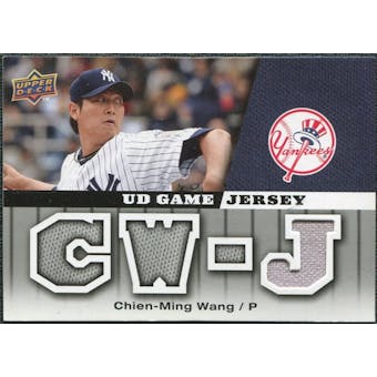 2009 Upper Deck UD Game Jersey #GJCW Chien-Ming Wang