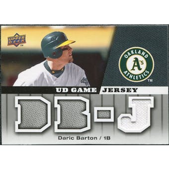 2009 Upper Deck UD Game Jersey #GJDB Daric Barton