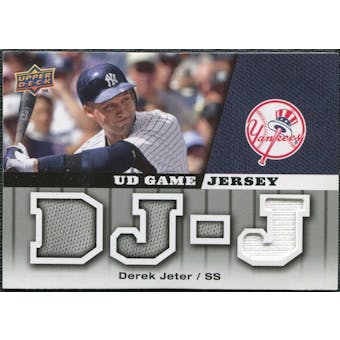 2009 Upper Deck UD Game Jersey #GJDJ Derek Jeter