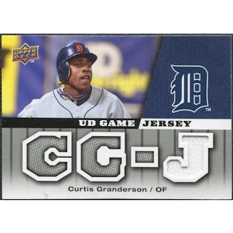 2009 Upper Deck UD Game Jersey #GJGR Curtis Granderson