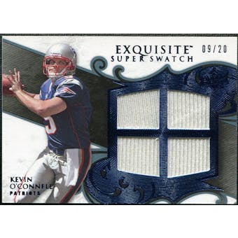 2008 Upper Deck Exquisite Collection Super Swatch Blue #SSKO Kevin O'Connell /20