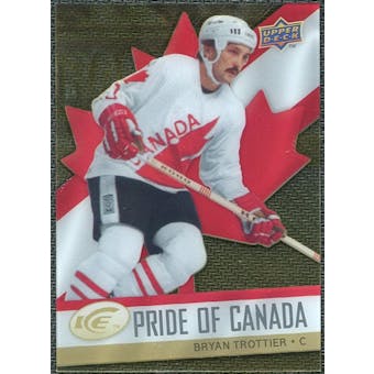 2008/09 Upper Deck Ice Pride of Canada #GOLD4 Bryan Trottier
