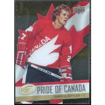 2008/09 Upper Deck Ice Pride of Canada #GOLD5 Darryl Sittler