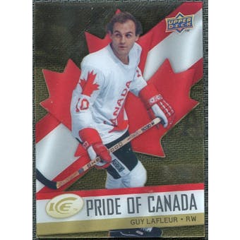 2008/09 Upper Deck Ice Pride of Canada #GOLD8 Guy Lafleur