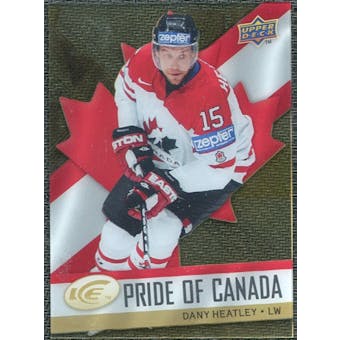2008/09 Upper Deck Ice Pride of Canada #GOLD16 Dany Heatley
