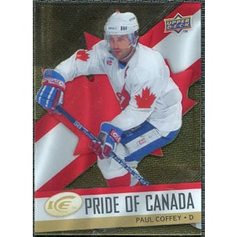 2008/09 Upper Deck Ice Pride of Canada #GOLD17 Paul Coffey