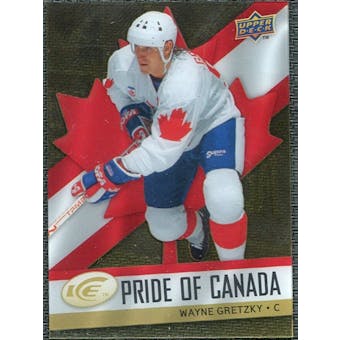 2008/09 Upper Deck Ice Pride of Canada #GOLD21 Wayne Gretzky