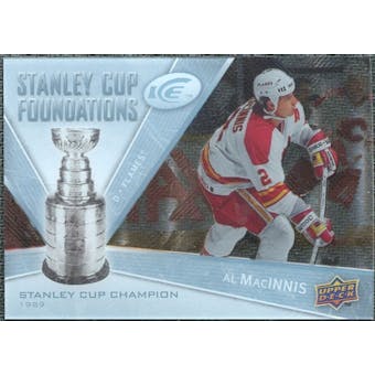 2008/09 Upper Deck Ice Stanley Cup Foundations #SCFAM Al MacInnis