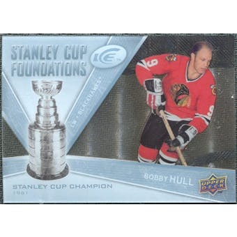 2008/09 Upper Deck Ice Stanley Cup Foundations #SCFBH Bobby Hull