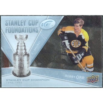 2008/09 Upper Deck Ice Stanley Cup Foundations #SCFBO Bobby Orr