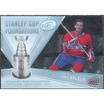 2008/09 Upper Deck Ice Stanley Cup Foundations #SCFGL Guy Lafleur