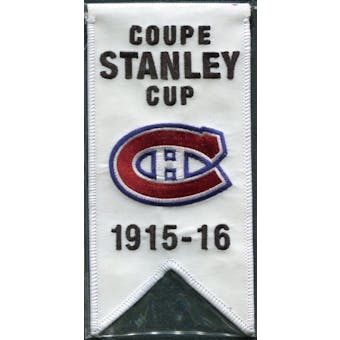 2008/09 Upper Deck Montreal Canadiens Mini Banners 1915-16 Stanley Cup