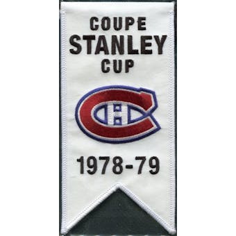 2008/09 Upper Deck Montreal Canadiens Mini Banners 1978-79 Stanley Cup