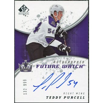 2008/09 Upper Deck SP Authentic #234 Teddy Purcell RC Autograph /999